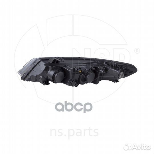 Фара правая KIA Cerato II (09-13) (черная)