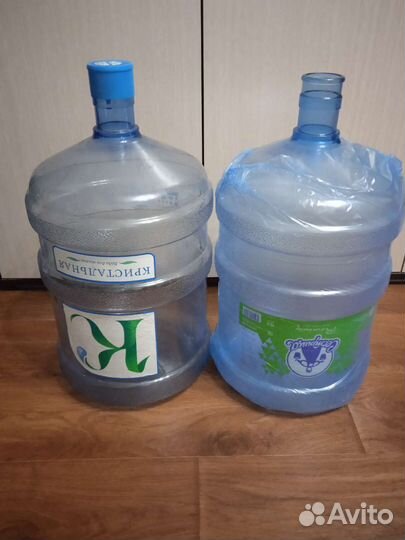 Бутыли из под воды 19 литров