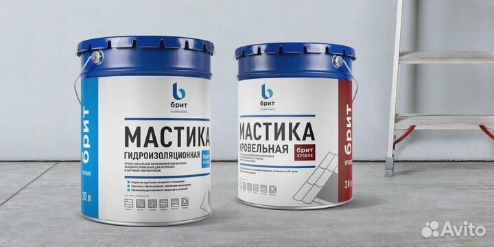 Мастика Кровельная Брит Гидроизоляция