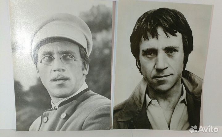 Набор открыток В. Высоцкий СССР 1987 г.в кино и на