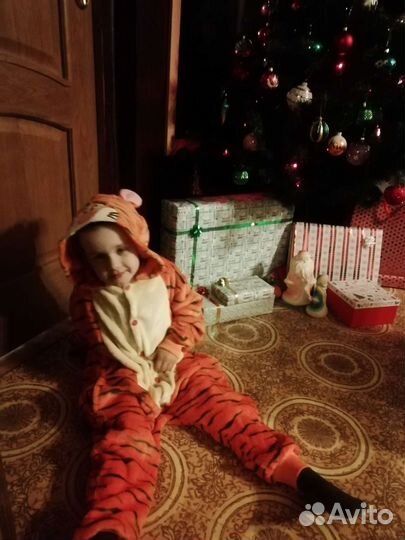 Новогодний костюм кигуруми