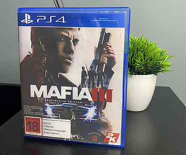 Mafia 3 ps4 диск