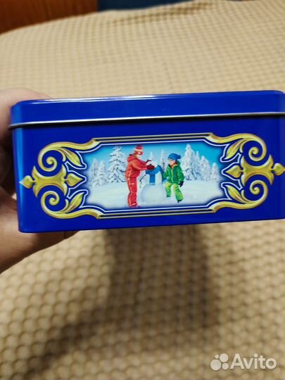 Жестяная коробка большая фсо