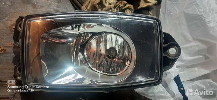 Фара противотуманная renault левая