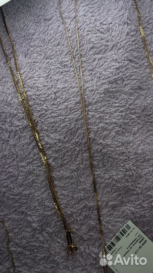 Позолоченные цепь