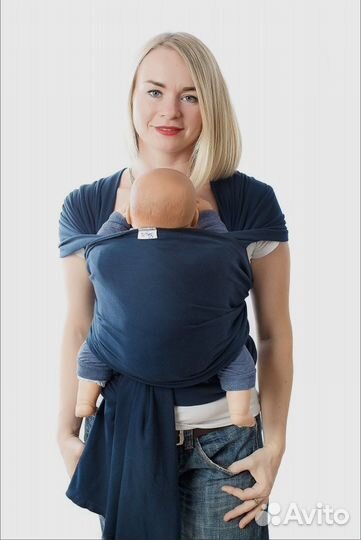 Слинг шарф длинный трикотажный