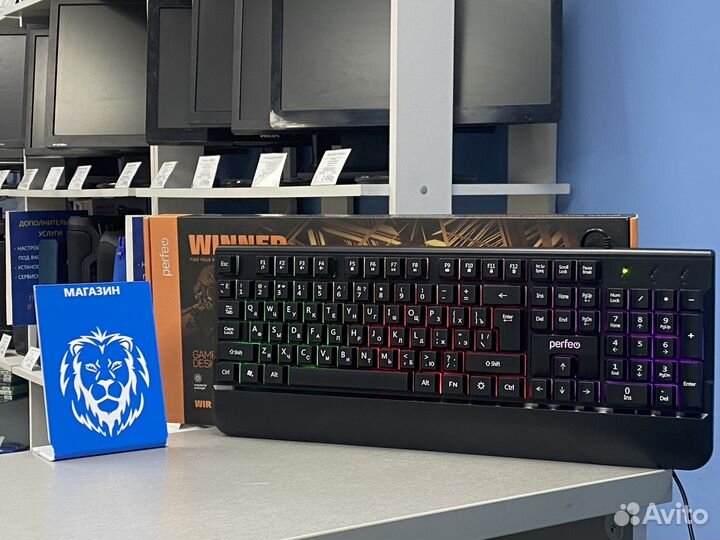 Игровая клавиатура Perfeo Winner новая