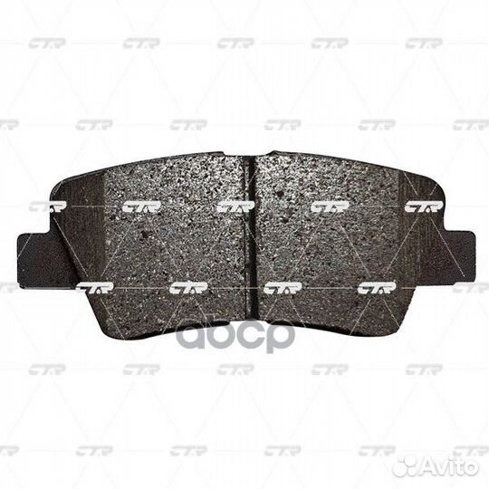 Колодки тормозные дисковые зад GK0499 CTR