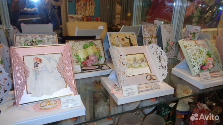 Свадебные Открытки ручной работы