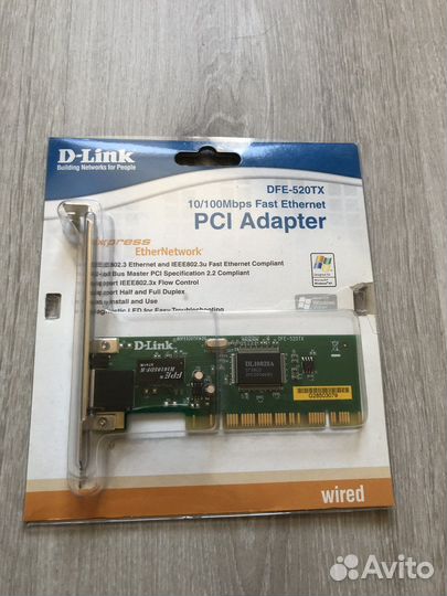 D-Link PCI Adapter DFE-520TX