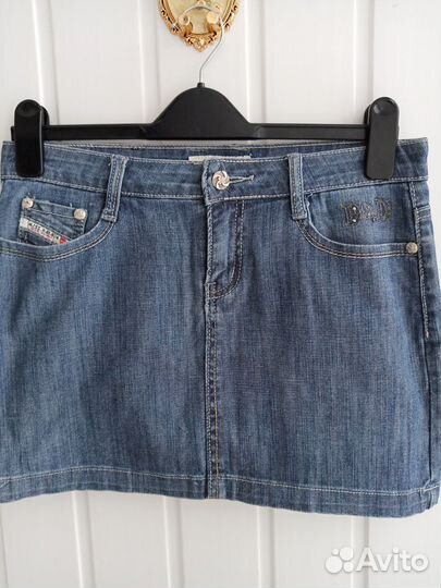 Джинсовая мини-юбка женская Miss Natalie 46 48