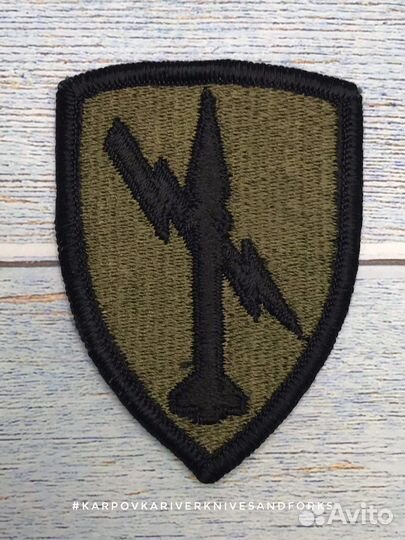 Нашивка Missile Command, subdued, США