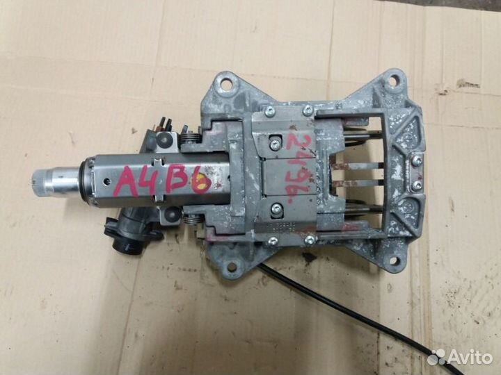 Колонка рулевая и замок зажигания Audi A4 B6 B7