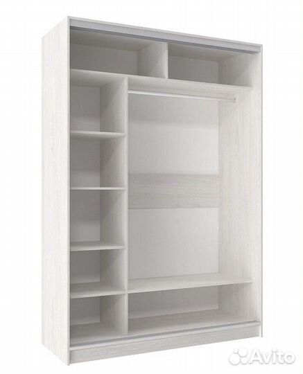 Шкаф-купе с зеркалом «Домашний» 160