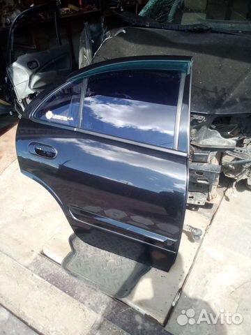 Nissan almera classic дверь задняя правая черная