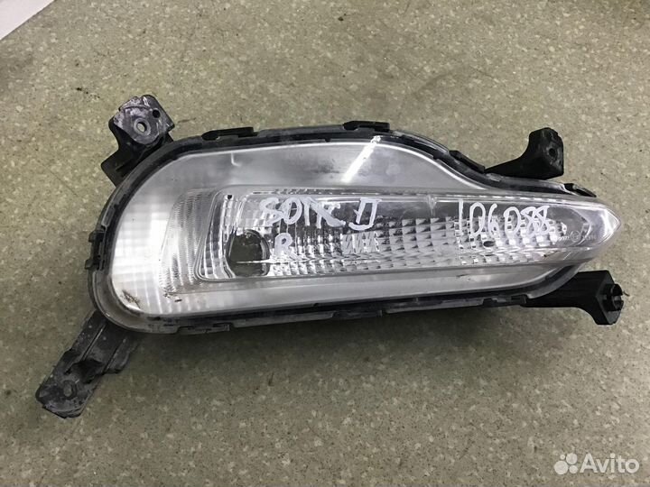 Фара противотуманная правая Hyundai Solaris 2017