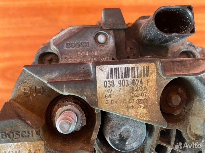 Генератор Vw Transporter T5 BRR 2007