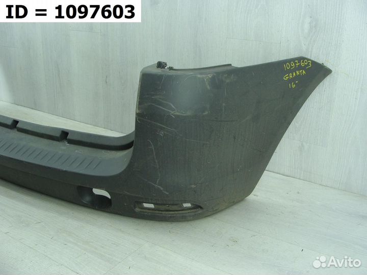 Бампер задний LADA ваз Largus