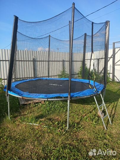 Батут с сеткой