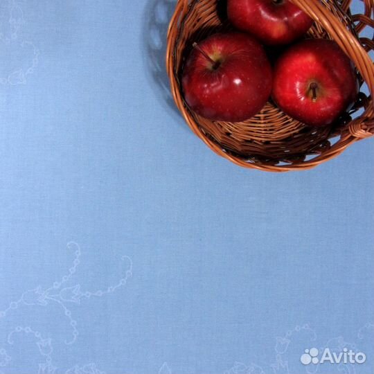 Скатерть льняная жаккардовая Виктория