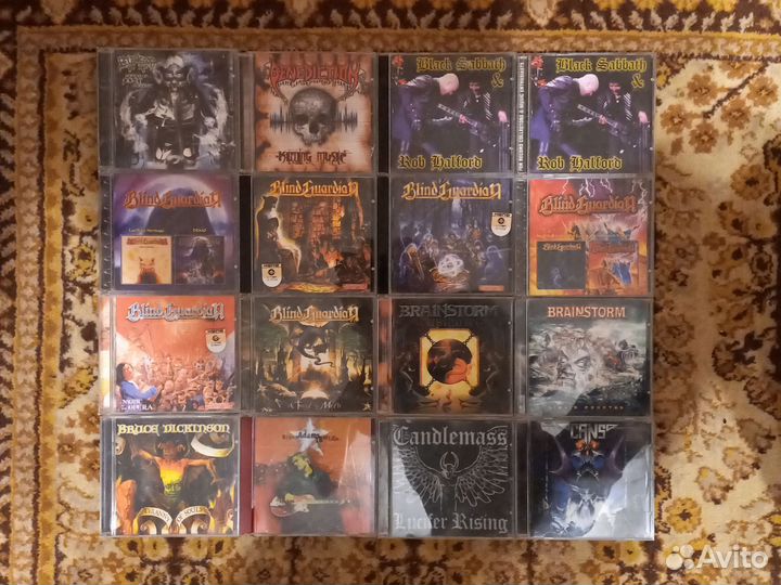 CD-диски б/у (Алфавит A-C) (Пополнение 25.11.23)