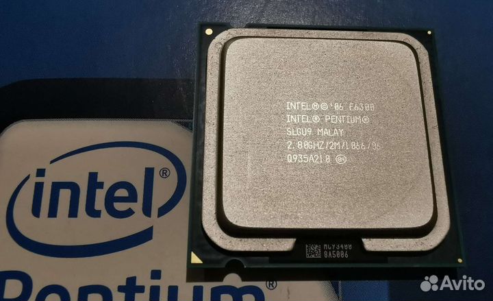 Процессор Intel Pentium E6300 LGA775