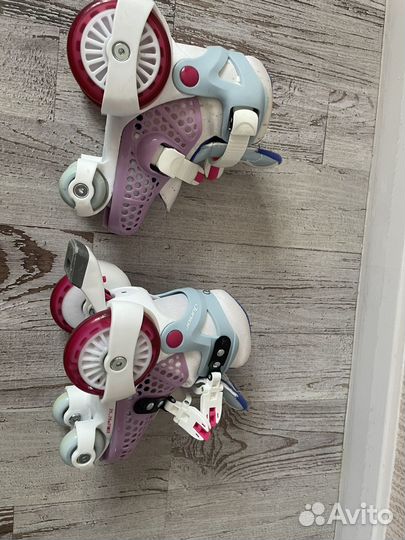 Ролики для девочки раздвижные