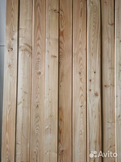 Вагонка штиль лиственница 14*125*2000 мм BC