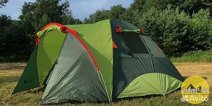 Трехместная палатка