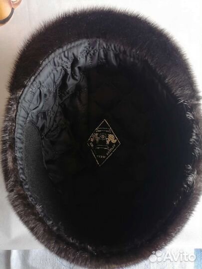 Меховая мужская кепка