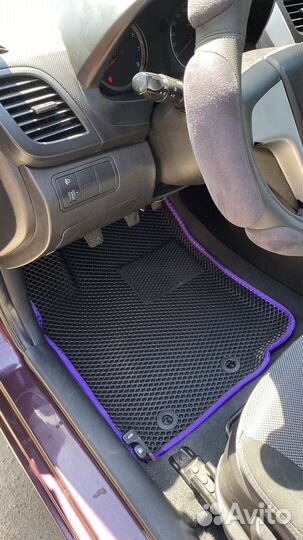 Коврики EVA 3D Hyundai Solaris 1 Kia Rio 3