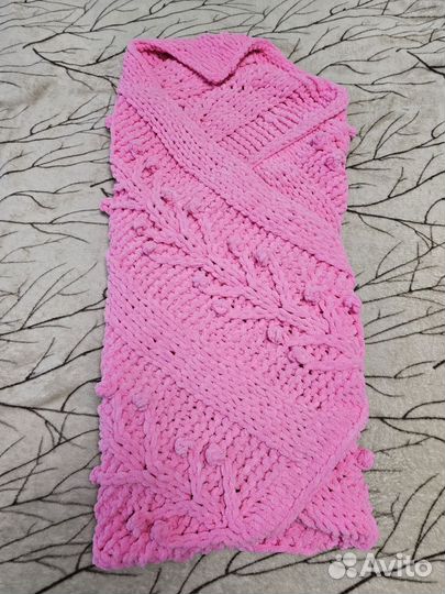 Плед детский плюшевый