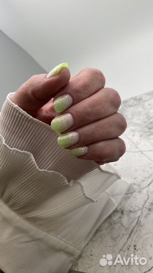 Комбинированный маникюр/педикюр с покрытием