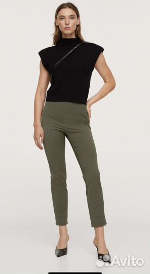 Базовые брюки Mango