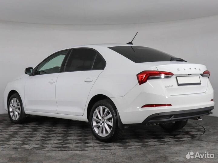 Skoda Rapid 1.6 AT, 2021, 44 917 км