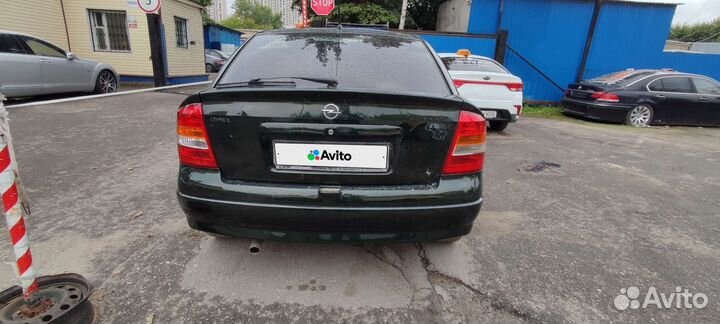 Opel Astra 1.8 МТ, 2003, 206 981 км