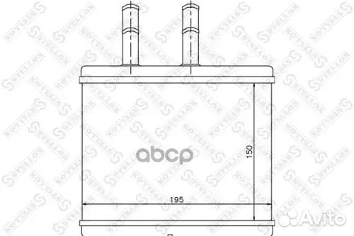 Радиатор печки Chevrolet Aveo Chevrolet Aveo/Kalos