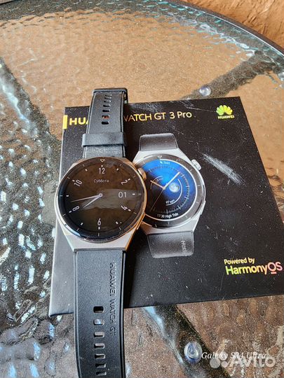Смарт часы huawei watch gt 3 pro titanium