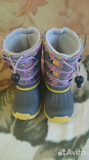 Сапоги утепленные детские 27р