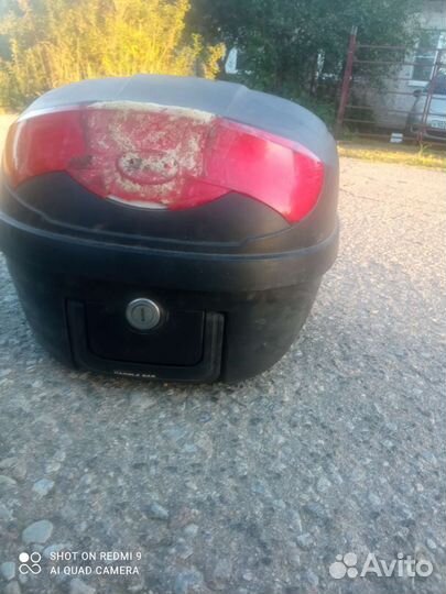 Задний багажник на скутер