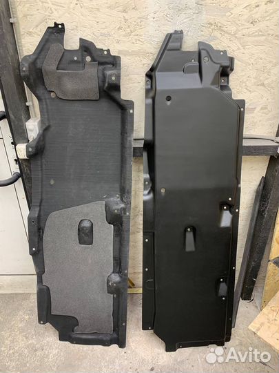 Защита днища Audi q7/q8 / Touareg 3 Стеклопластик