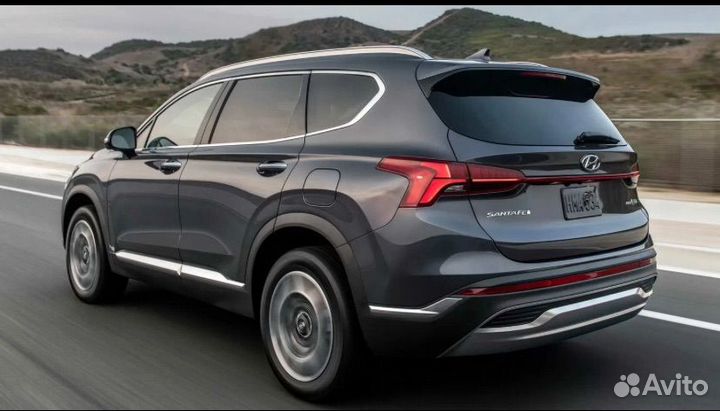 Брызговики задние Hyundai Santa Fe TM 2020