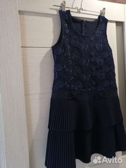 Школьная форма для девочки 140 синяя