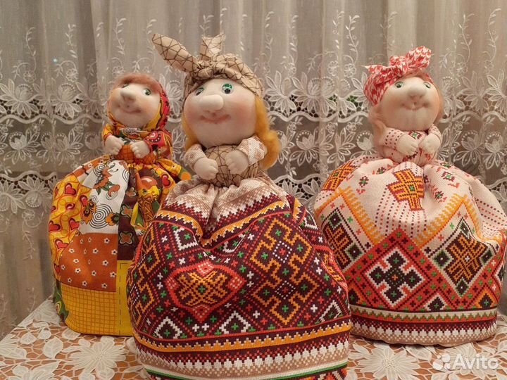 Кукла грелка на чайник