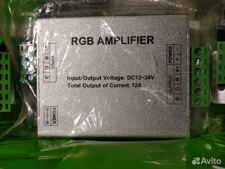 Усилитель в металлическом корпусе