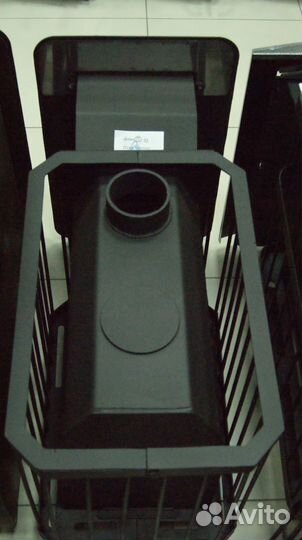 Печь для бани Баррель со съемной каменкой