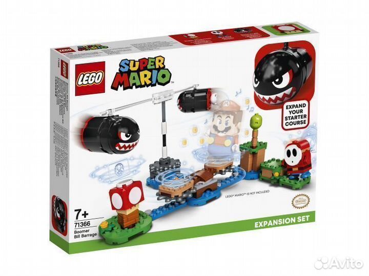 Lego Super Mario Огневой налёт Билла-Банзай 71366