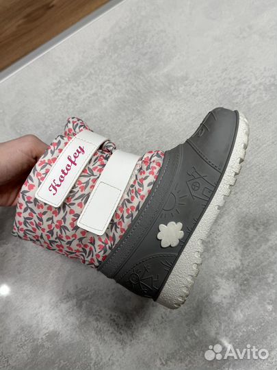 Сапоги зимние на девочку 26