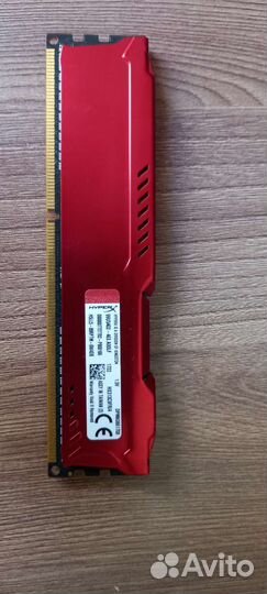 Оперативная память DDR3 4Gb Kingston Fury HyperX