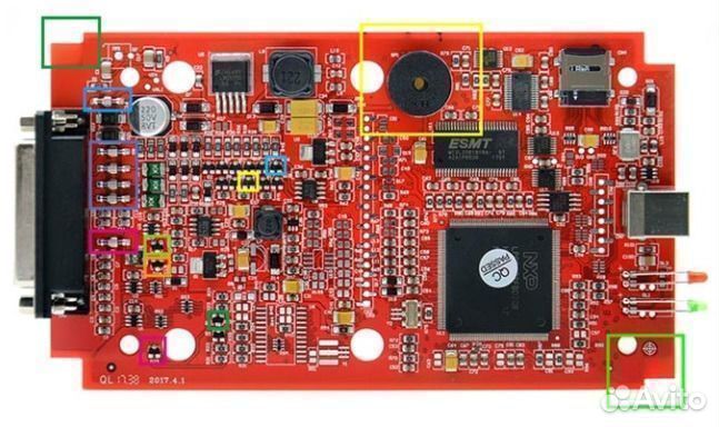 Автосканер Программатор эбу kess v2 5.017 EU RED